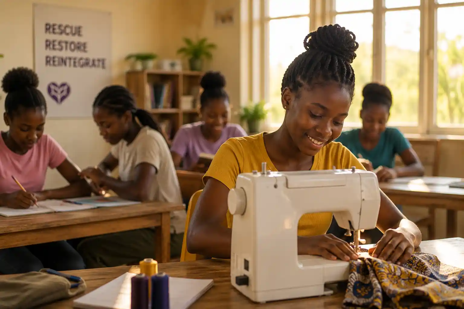 Safe shelter and rescue support for girls escaping child marriage and abuse in Nigeria.